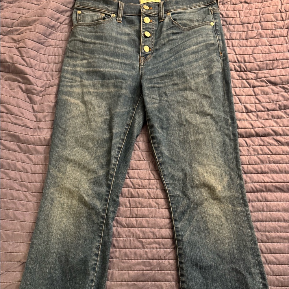 Madewell Cali Demi Boot Jeans